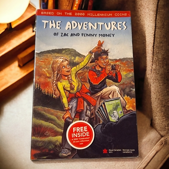 ๐2/$30 Sale!Mix & Match๐ The Adventures of Zac And Penny Money Book - Picture 1 of 3